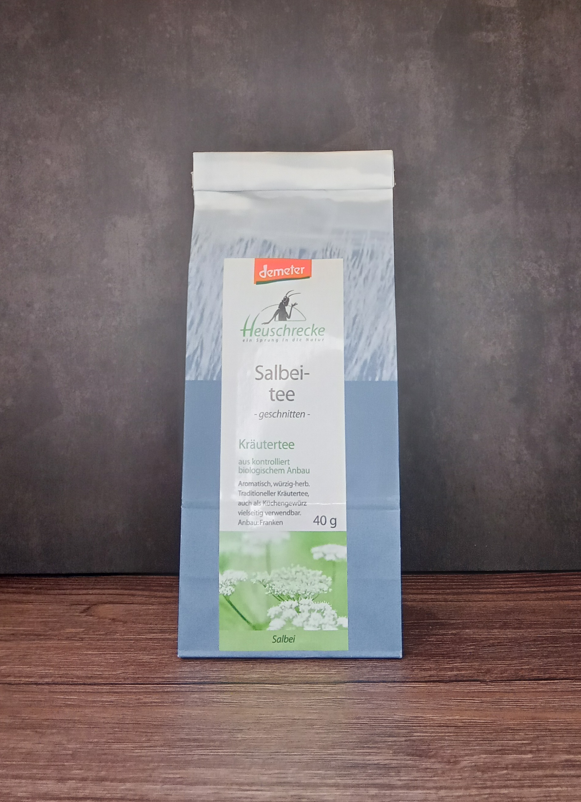 Heuschrecke: Kräutertee - Salbei Tee - geschnitten - 40g