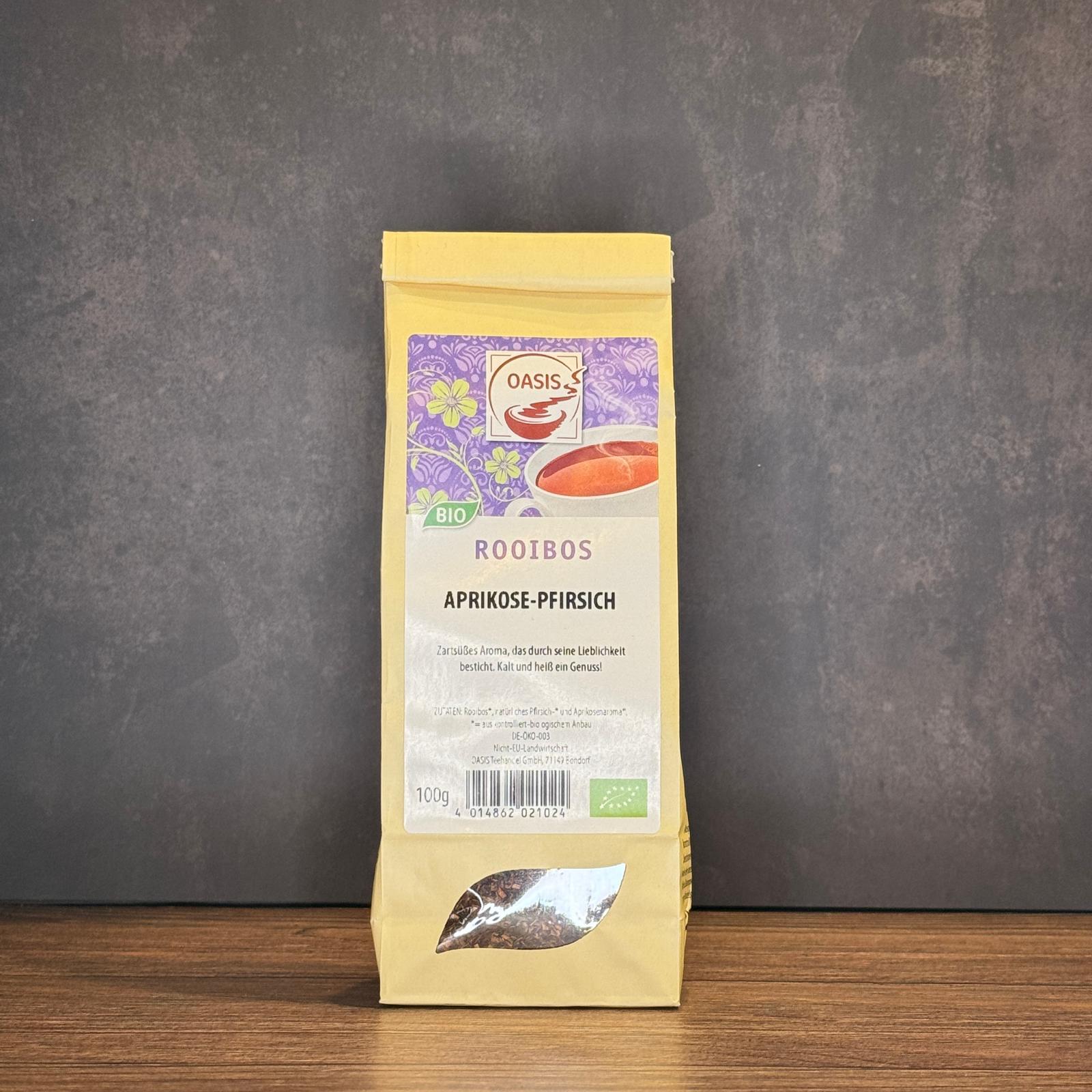 OASIS: Rooibos - Aprikose-Pfirsich OASIS: Rooibos - Aprikose-Pfirsich