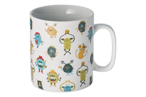 Jumbo Becher "Monster", XXL Tasse, 0,75l von ChaCult