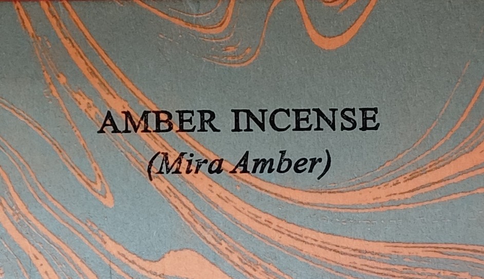 Bernstein - AUROSHIKHA AGARBATHIES Räucherstäbchen - Amber
