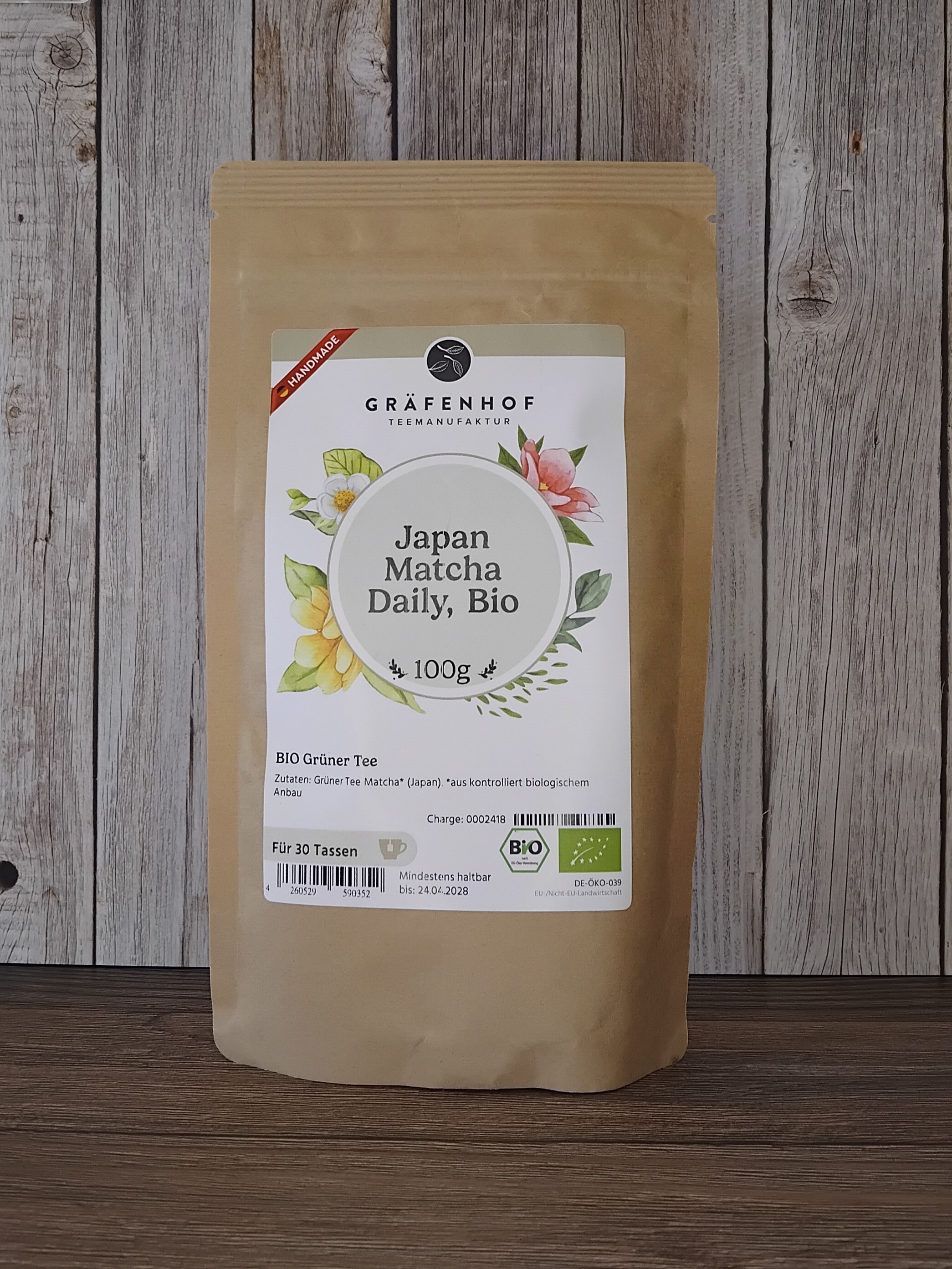 Gräfenhof: BIO Grüntee - Japan Matcha Daily