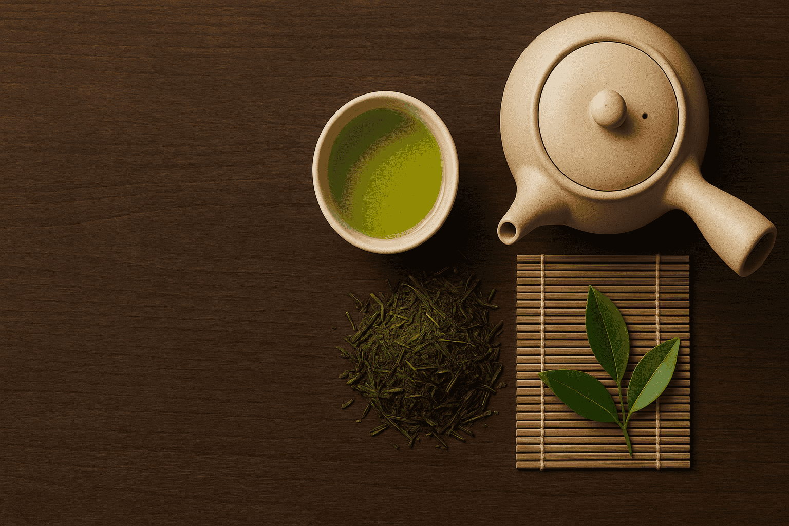 Headerbild Grüner Tee & Sencha – Bio Grüner Tee, Jasmin, Matcha