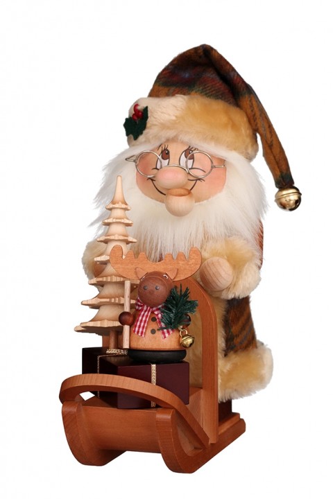 Ulbricht RM Wichtel Weihnachtsmann mit Schlitten - Produktion 2025 ausverkauft Ulbricht RM Wichtel Weihnachtsmann mit Schlitten - Produktion 2025 ausverkauft