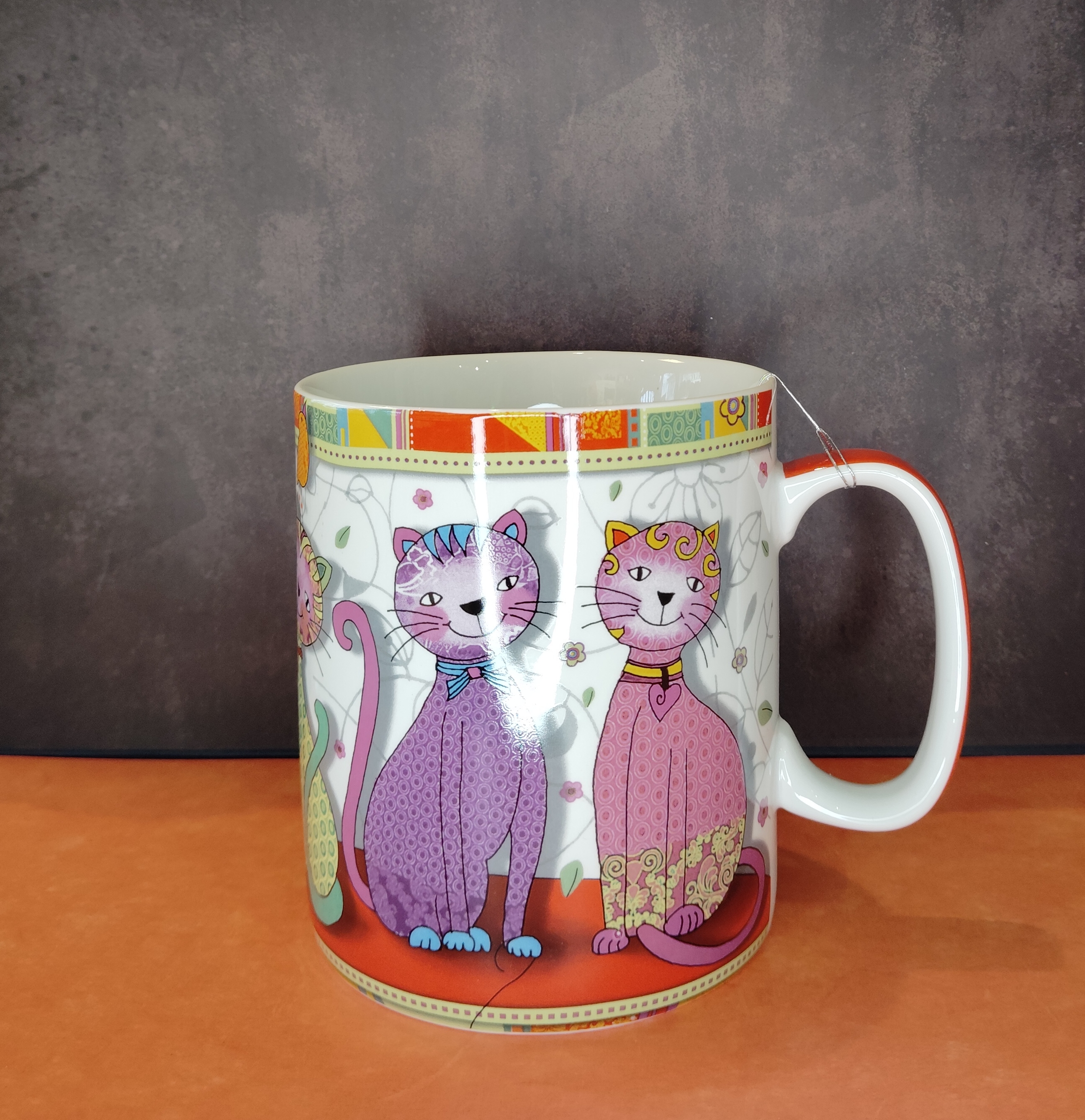 Jumbo Becher "Evi", XXL Tasse Katze, 0,75l von ChaCult