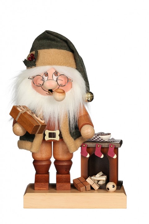 Ulbricht RM Wichtel Weihnachtsmann am Kamin - Produktion 2025 ausverkauft: Restbestand Ulbricht RM Wichtel Weihnachtsmann am Kamin - Produktion 2025 ausverkauft: Restbestand