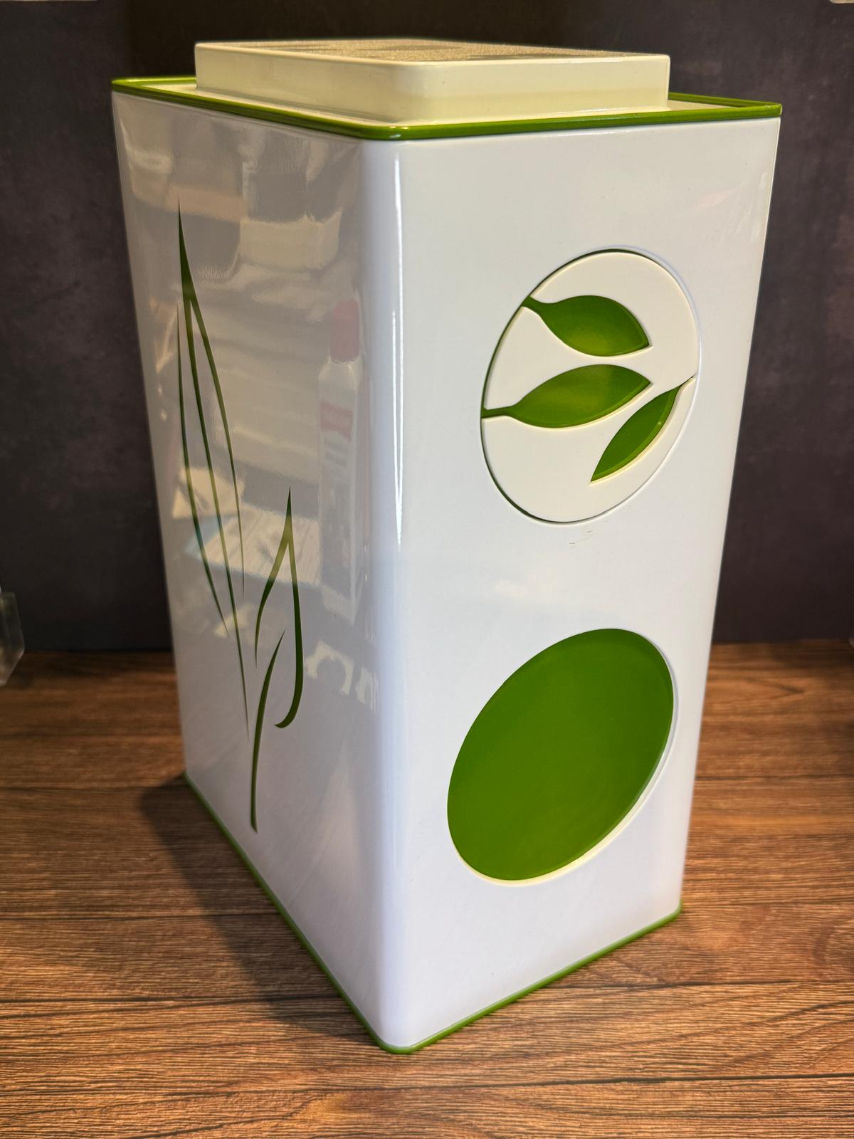 Teedose - Caddy weiß - Alveus - 1,5 kg Teedose - Caddy weiß - Alveus - 1,5 kg
