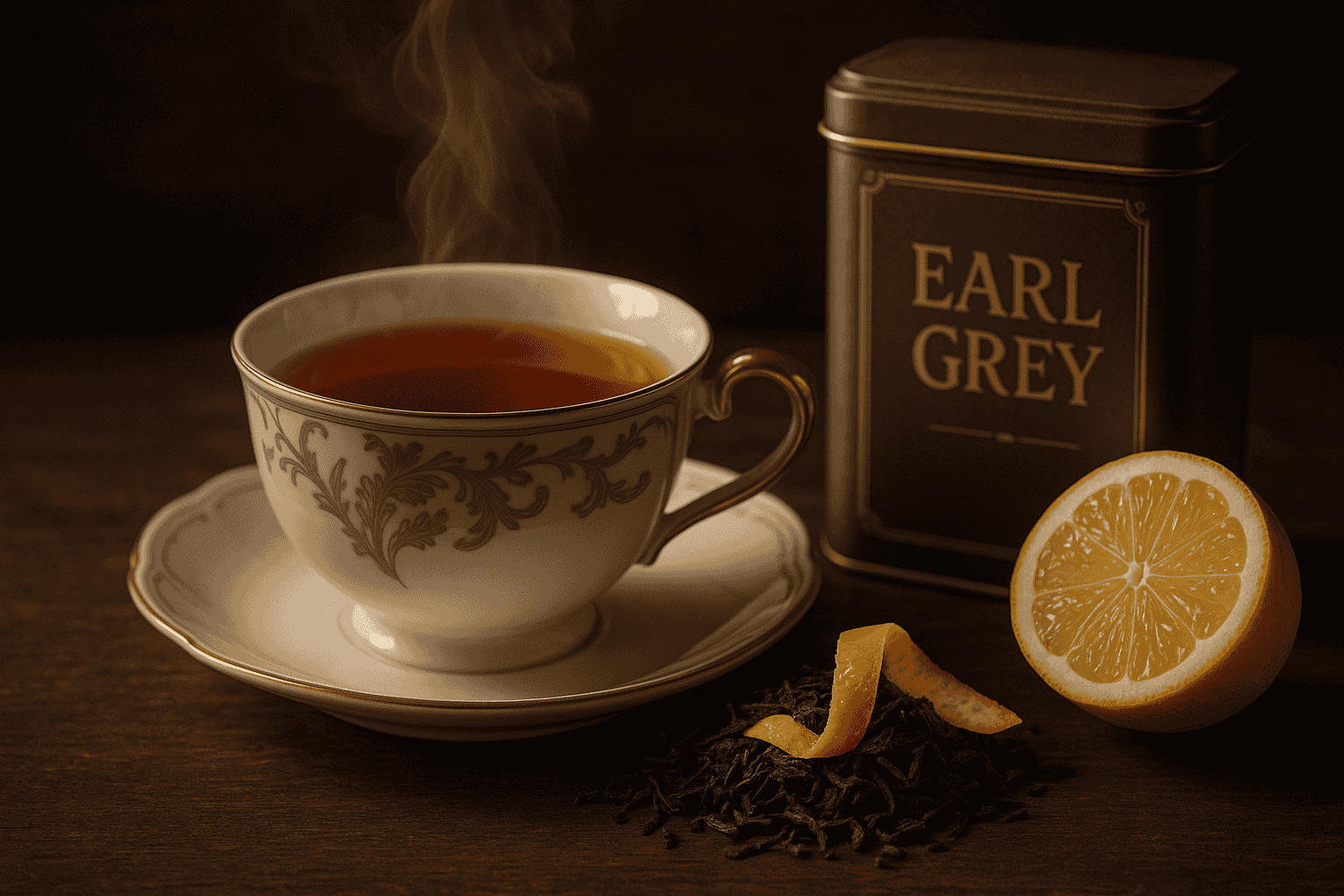 Bild Earl Grey Schwarztee