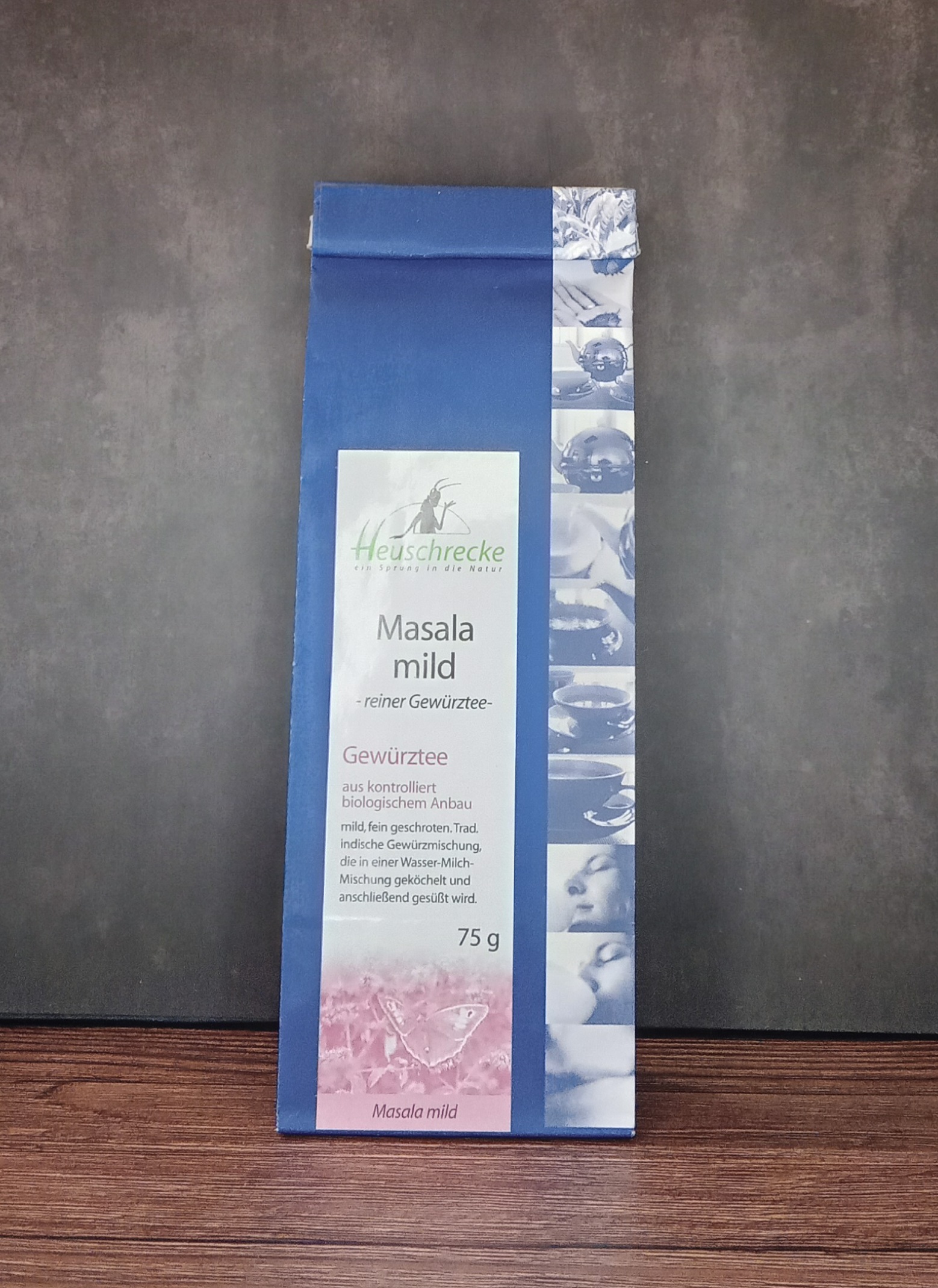 Heuschrecke: Chai Masala mild - reiner Gewürztee - Oktober Aktion Heuschrecke: Chai Masala mild - reiner Gewürztee - Oktober Aktion