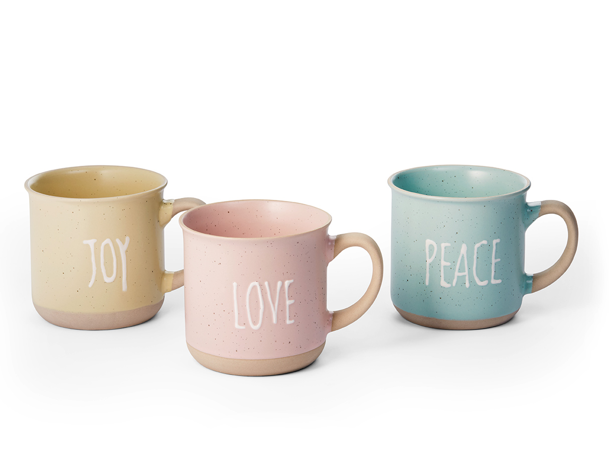 ChaCult: Becher "Rosalina" Joy, Love & Peace