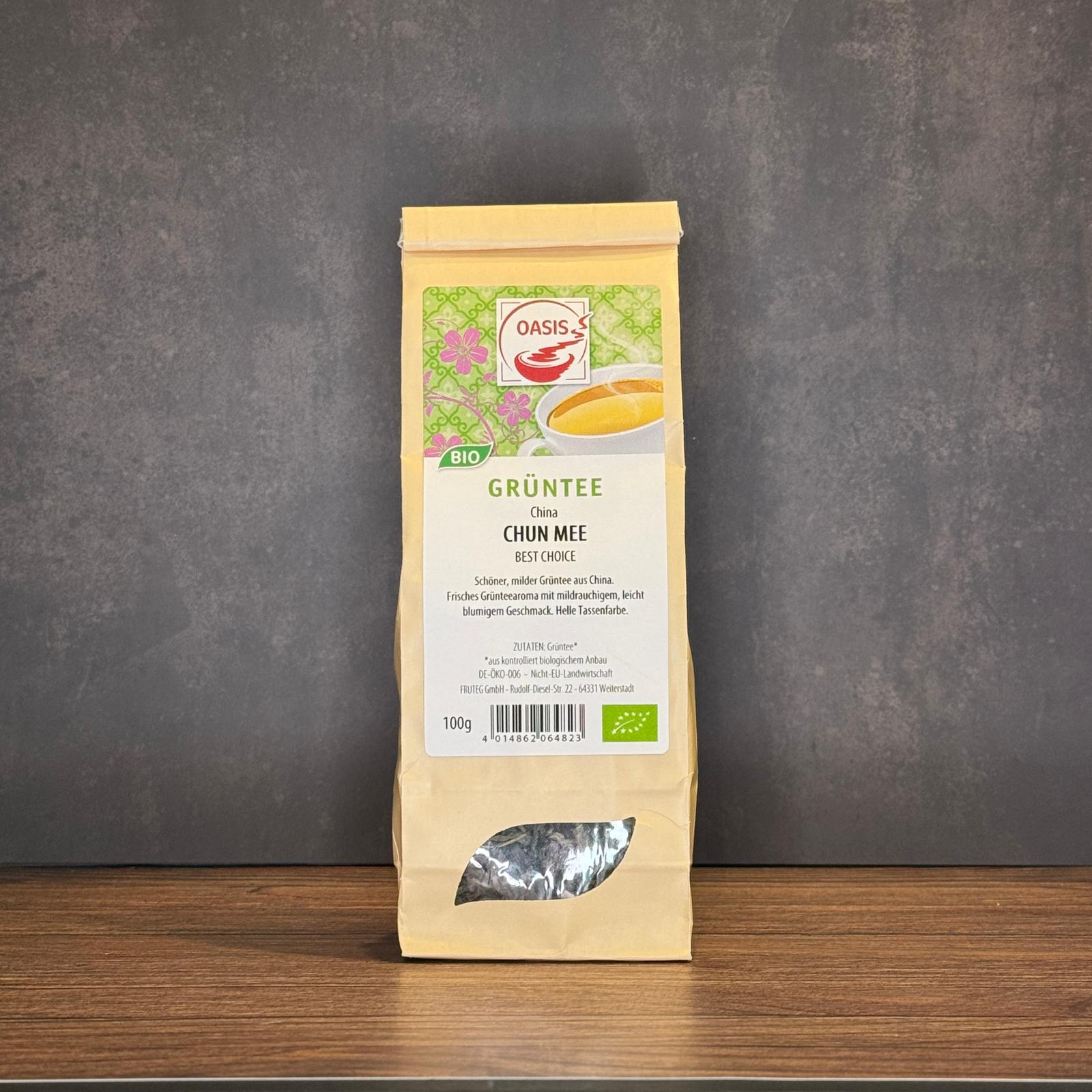 OASIS: Grüntee - China - Chun Mee - Best Choice OASIS: Grüntee - China - Chun Mee - Best Choice