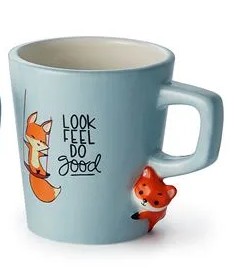 Becher "Ollie", mit Fuchs von ChaCult
