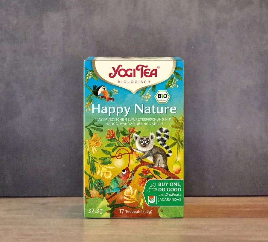 Ayurvedische Kräuterteemischung - YOGI TEA: Happy Nature