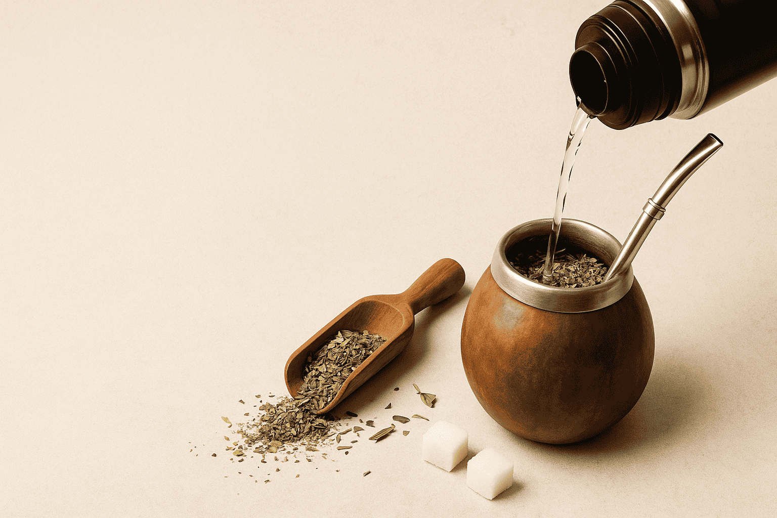 Mate Tee – Kalebasse, Mate Becher & Bombilla