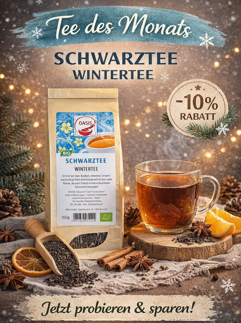 OASIS: Schwarztee - Wintertee BIO