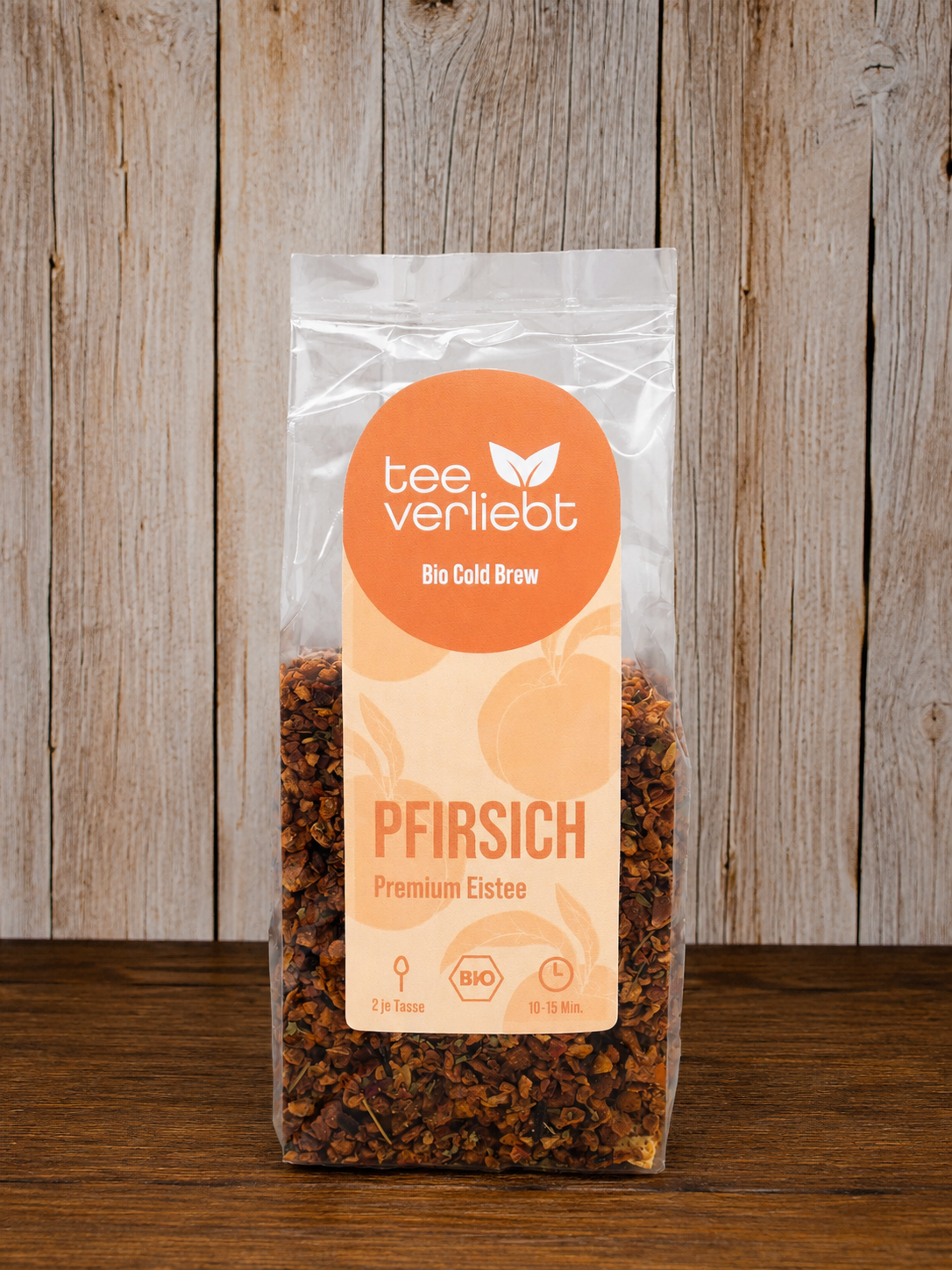 Tee verliebt: Bio Cold Brew - Eistee Pfirsich