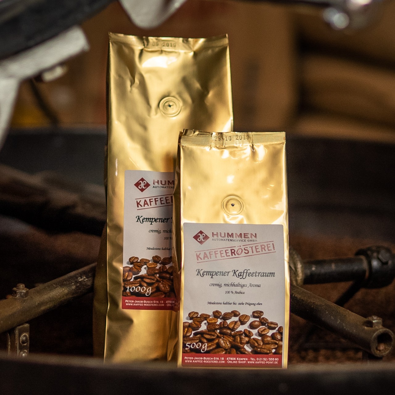 Hummen Kaffee - Kaffeemischung Kempener Kaffeetraum Hummen Kaffee - Kaffeemischung Kempener Kaffeetraum