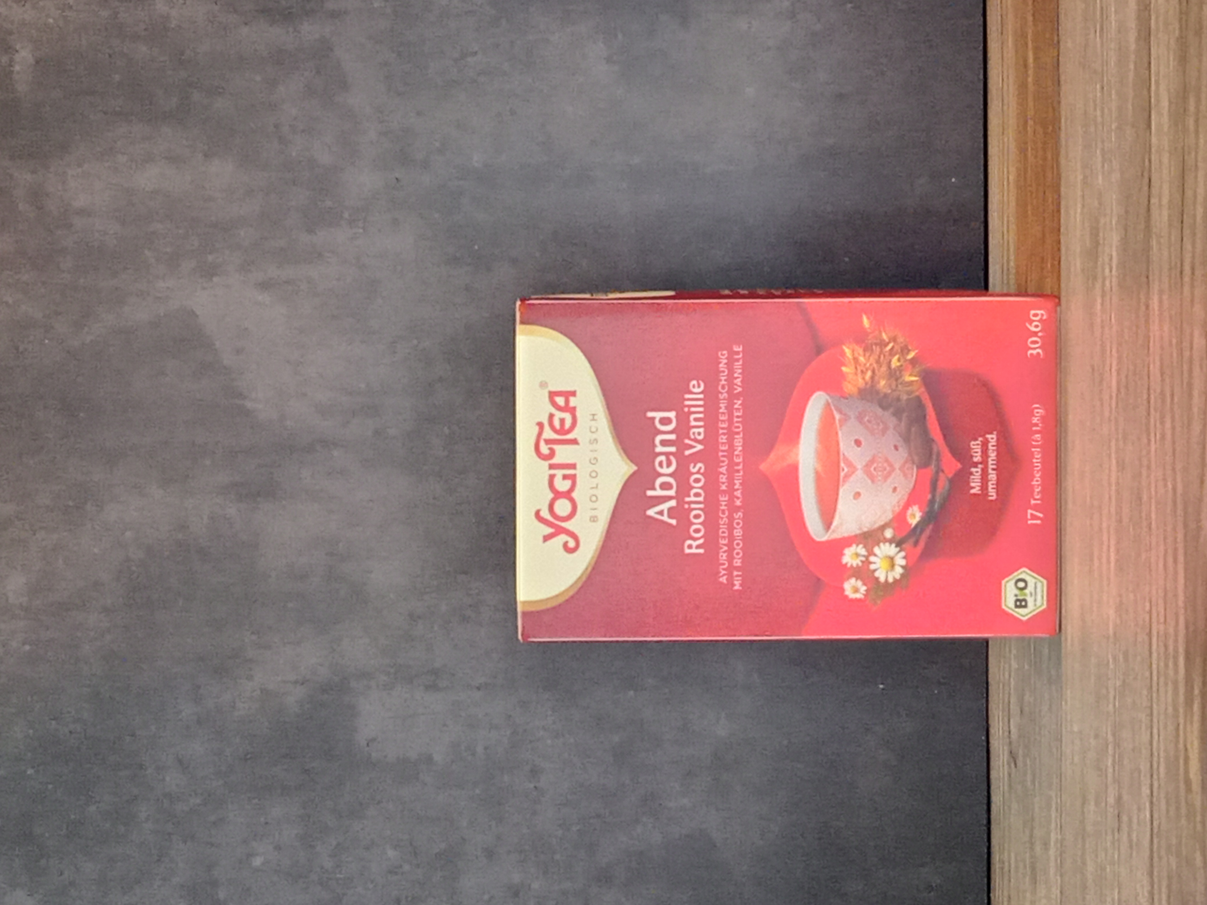 YOGI TEA: Abend Rooibos Vanille - Ayurvedische Kräuterteemischung YOGI TEA: Abend Rooibos Vanille - Ayurvedische Kräuterteemischung