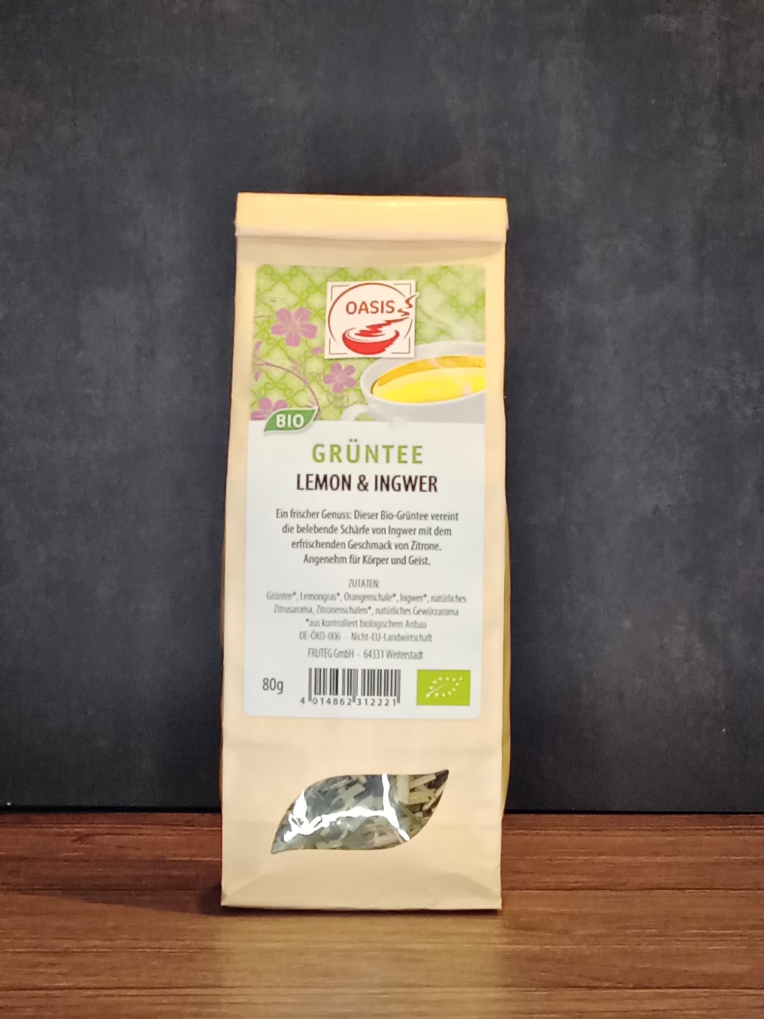 OASIS: Grüntee - Lemon & Ingwer OASIS: Grüntee - Lemon & Ingwer