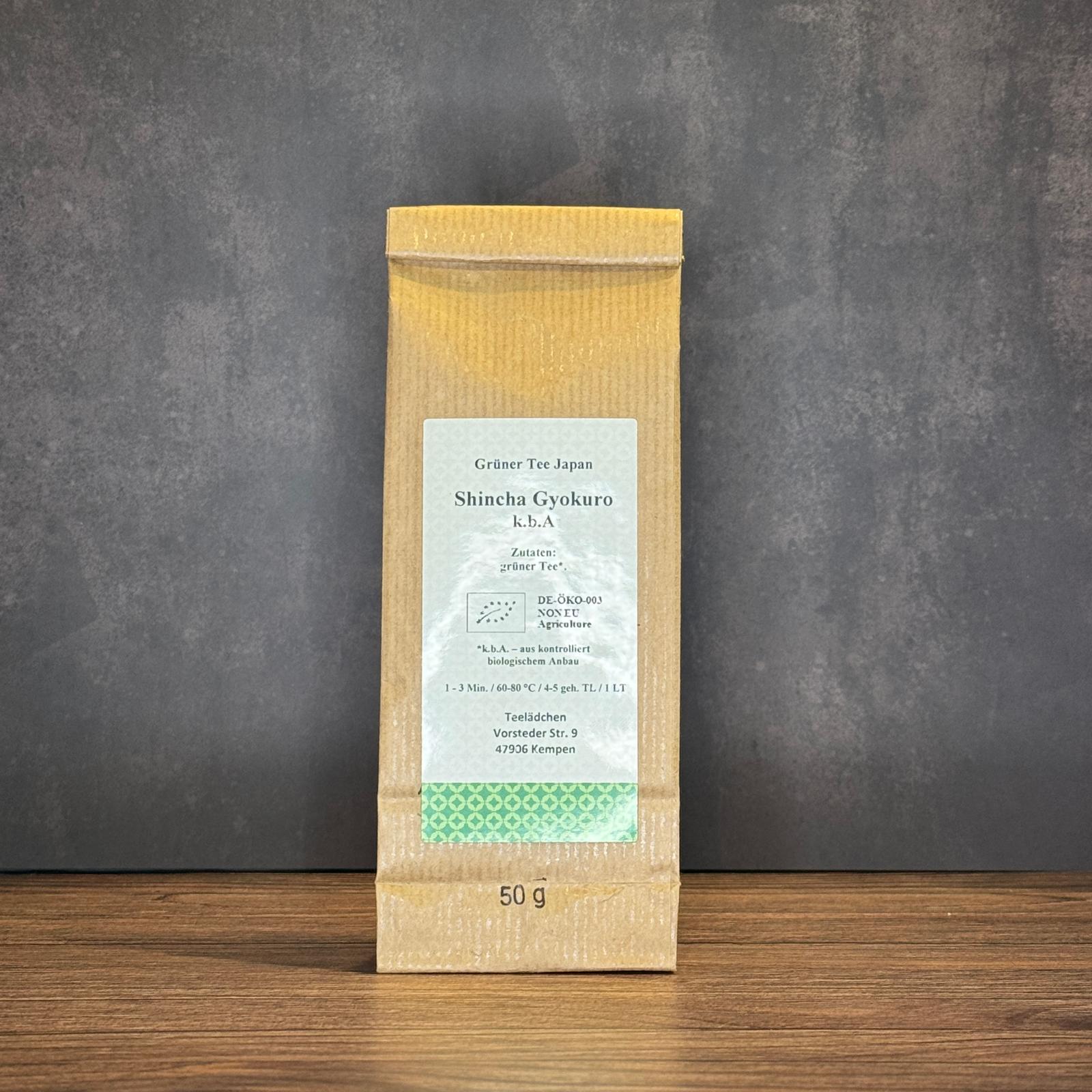 D&B: Grüntee - Japan Shincha Gyokuro k.b.A - 50g D&B: Grüntee - Japan Shincha Gyokuro k.b.A - 50g