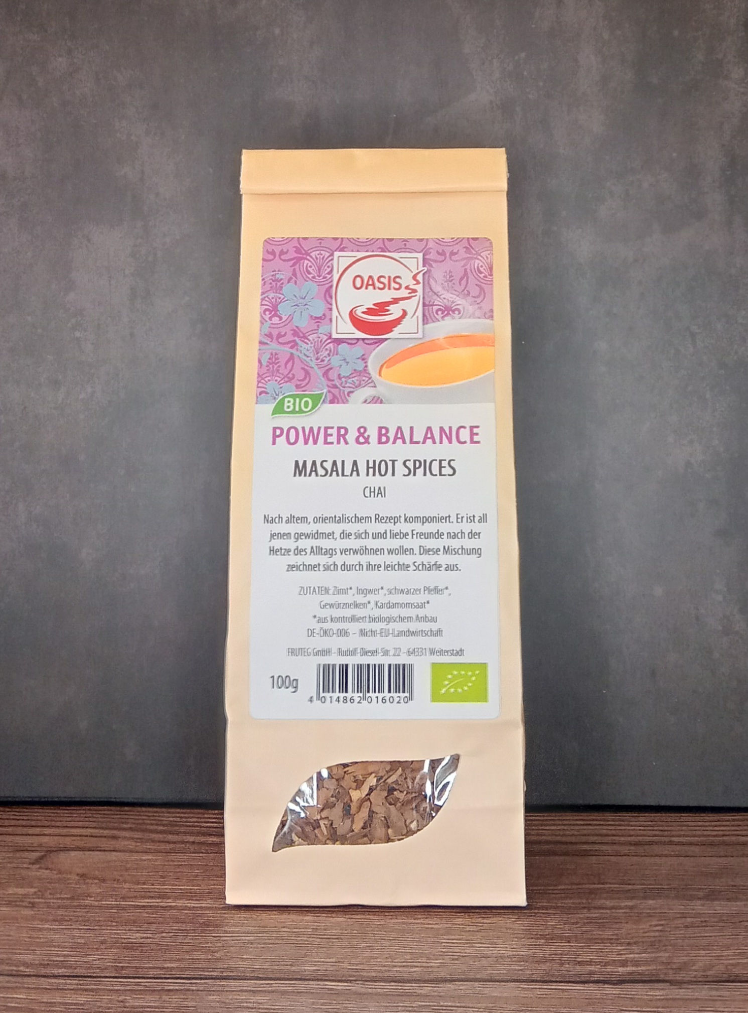 OASIS: Chai Masala Hot Spices - Aktionstee Oktober OASIS: Chai Masala Hot Spices - Aktionstee Oktober