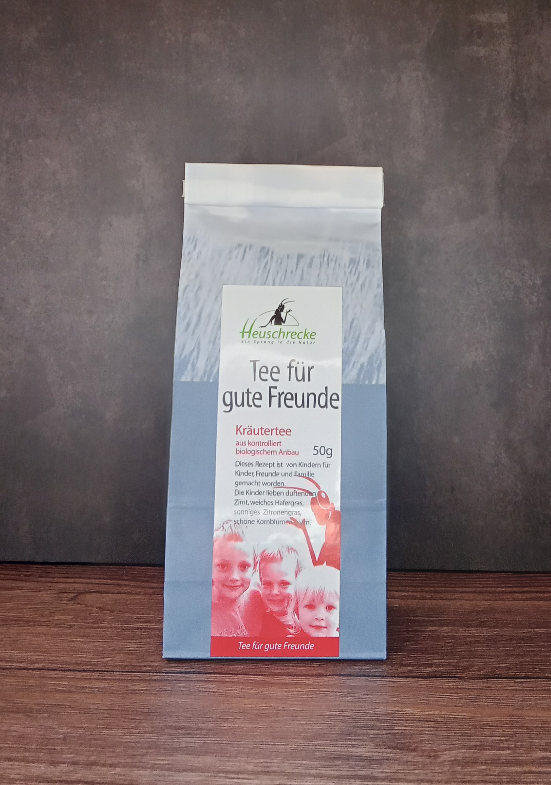 Heuschrecke: Kräutertee - Tee für gute Freunde - 50g