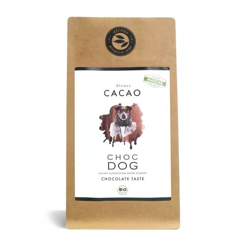 Alveus: Cacao mit Matcha - Choc Dog BIO - 125g Alveus: Cacao mit Matcha - Choc Dog BIO - 125g