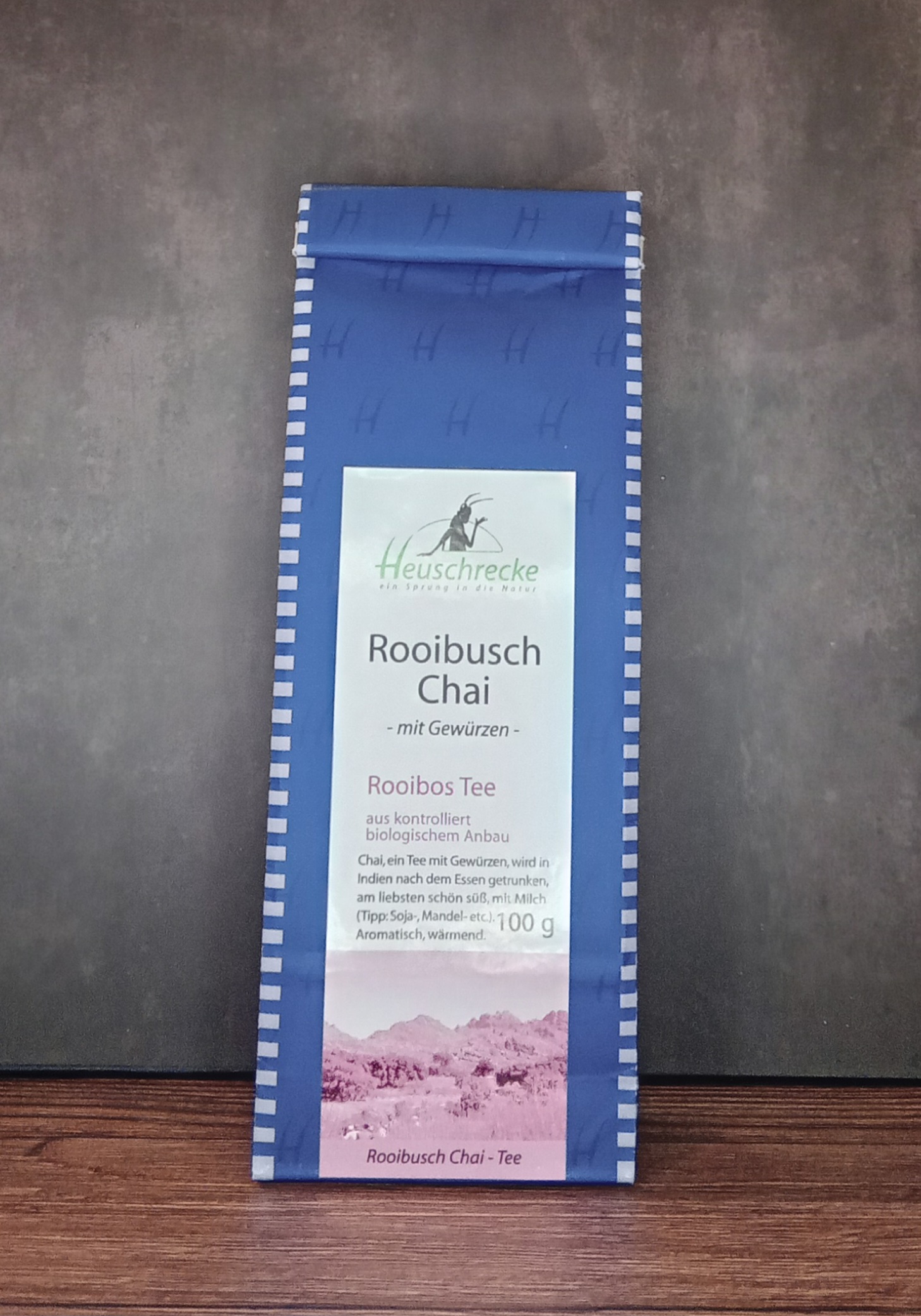 Heuschrecke: Rooibos - Chai - Oktober Aktion Heuschrecke: Rooibos - Chai - Oktober Aktion